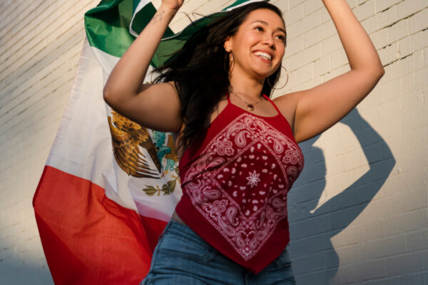 Uñas mexicanas tricolor para las fiestas patrias